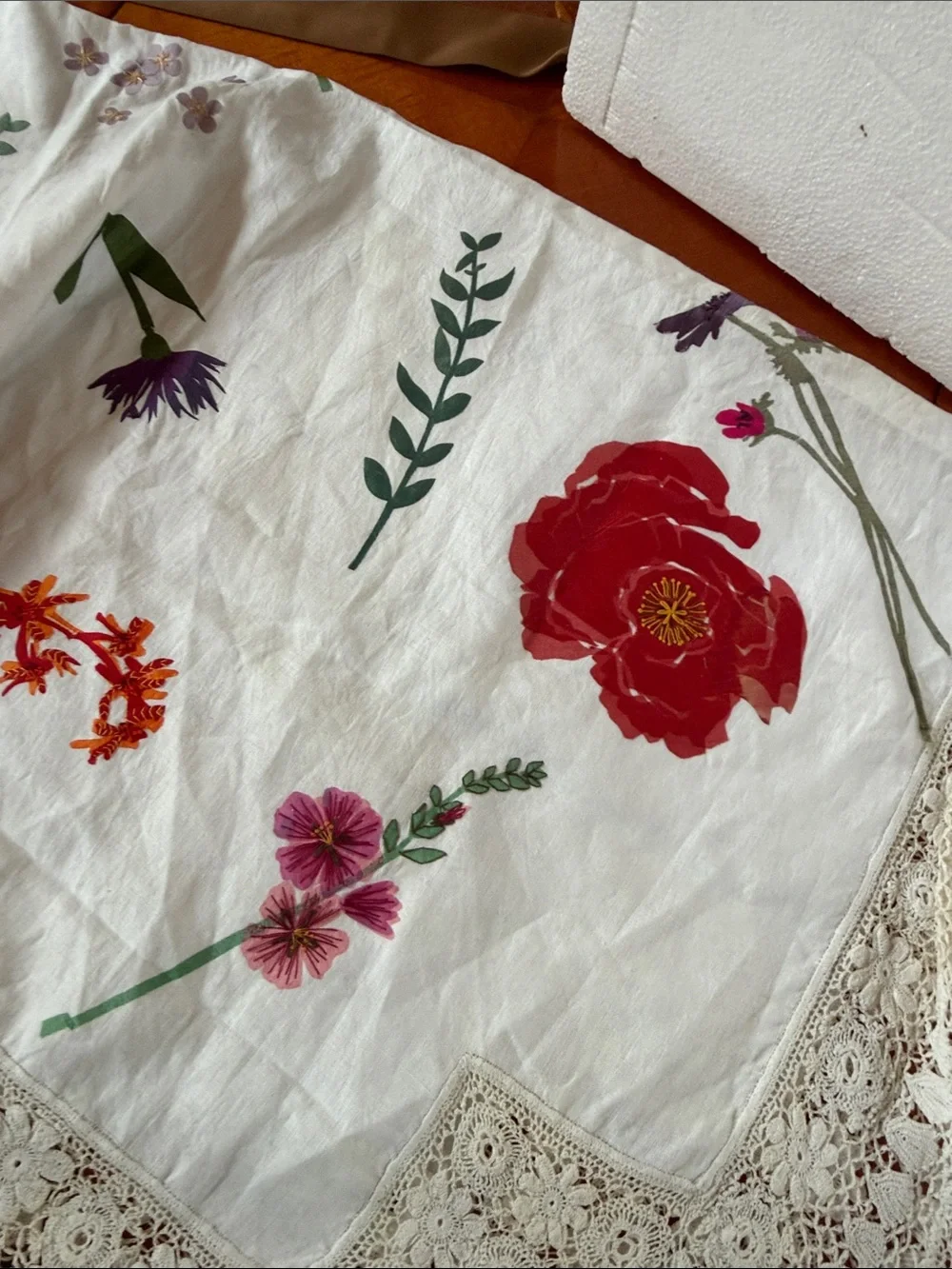 Vintage handmade elegant